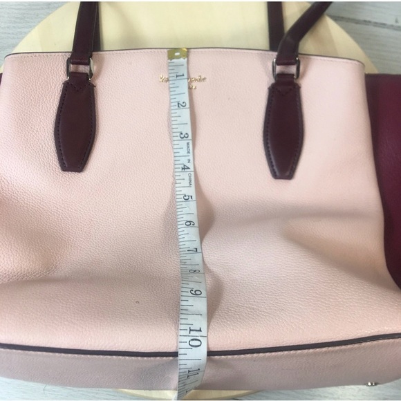 Kate Spade Colorblock New York Monet Triple Compartment Leather Handbag - Picture 12 of 16